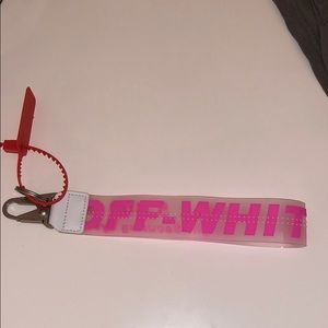 off white keychain
